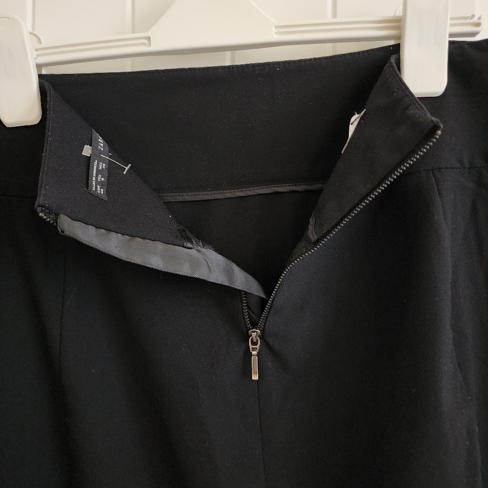 Zara Black Basic Skirt Size 0 - image 6